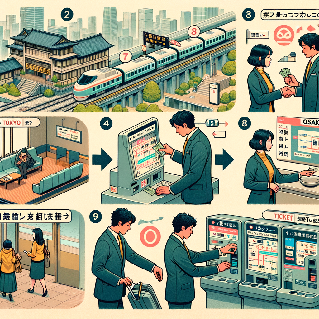 How to buy tikets from Tokyo to Osaka