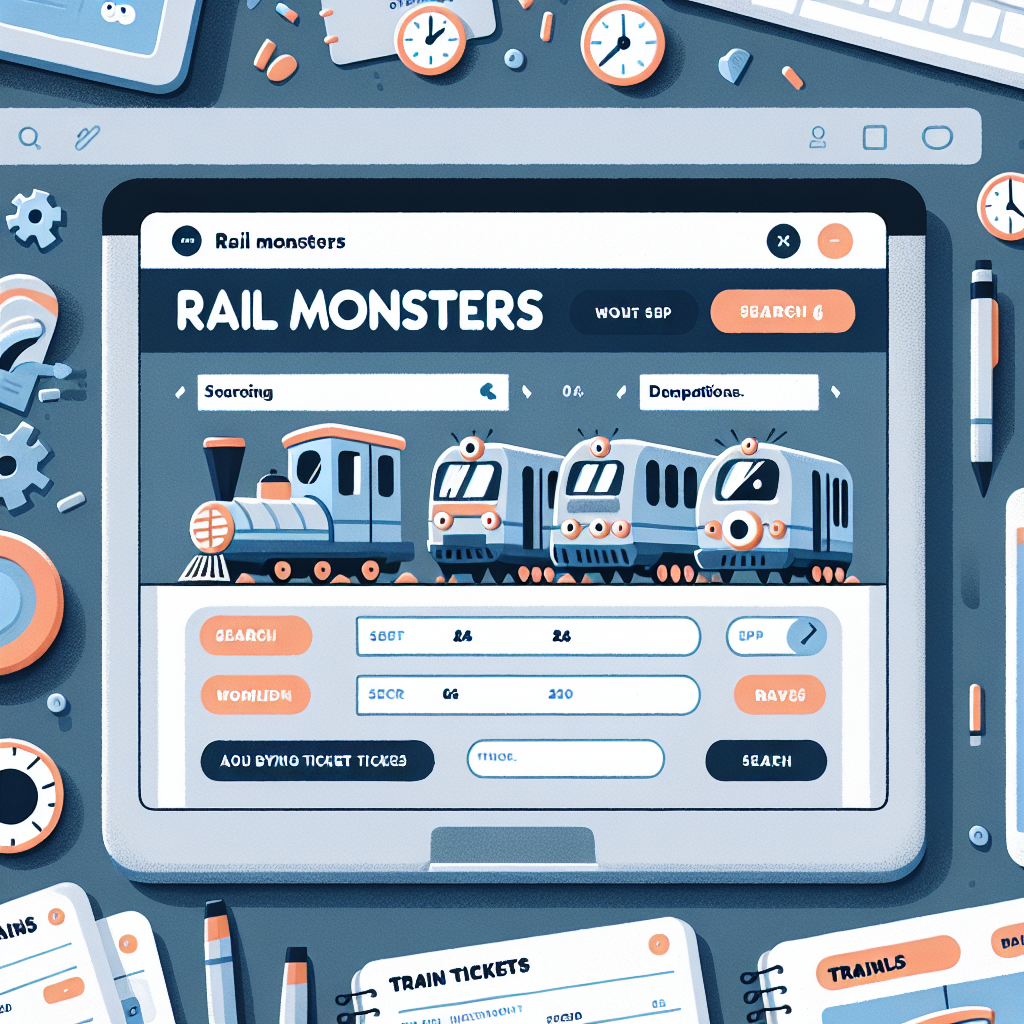 Rail Monsters: Search, Compare and Buy Train Tickets Online