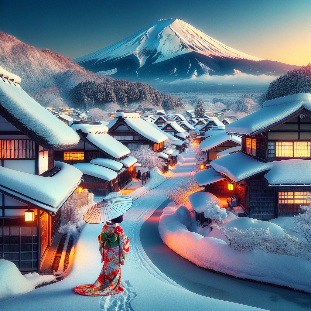 Best winter journey in Japan