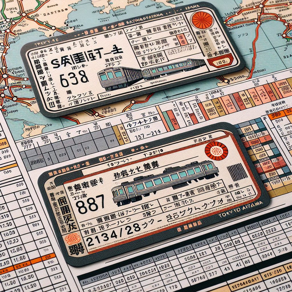 Tokyo to Saitama Train Tickets